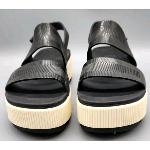Reef Water Vista Higher Platform Sandal Black Size 8 See Photos - Picture 3 of 16
